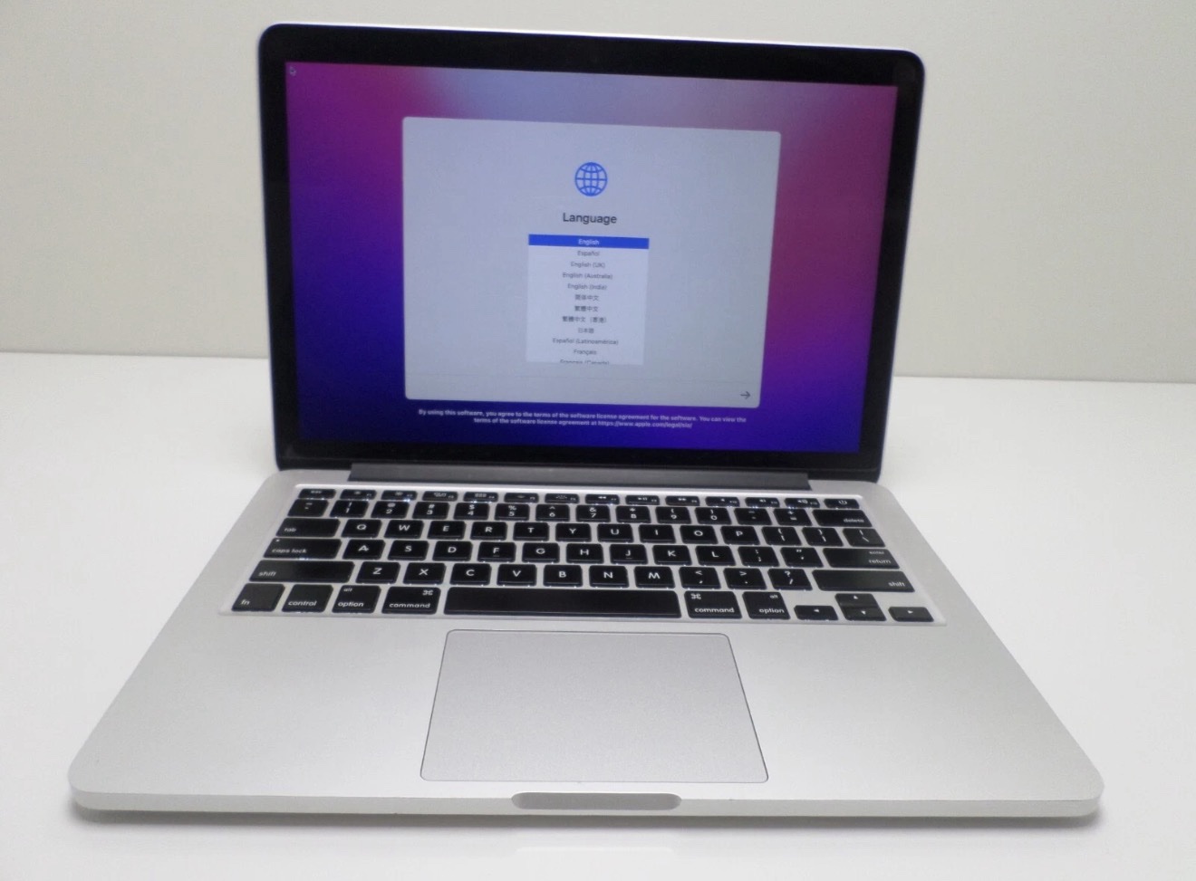 MacBook Pro Retina 13 Silver Early 2015 2.7 GHz Intel Core i5 8GB 128GB SSD OSX Monterey - Image 2