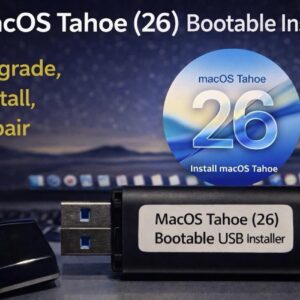 MacOS Tahoe 26.3 USB Flash Drive (Install, Upgrade, or setup)