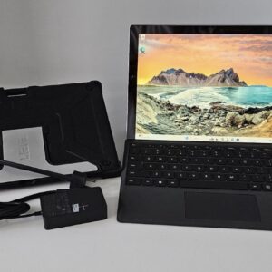 Microsoft Surface Pro 5 1796 Silver 12.3" Core i5-7300U 8GB 256GB w/ UAG Win 11P