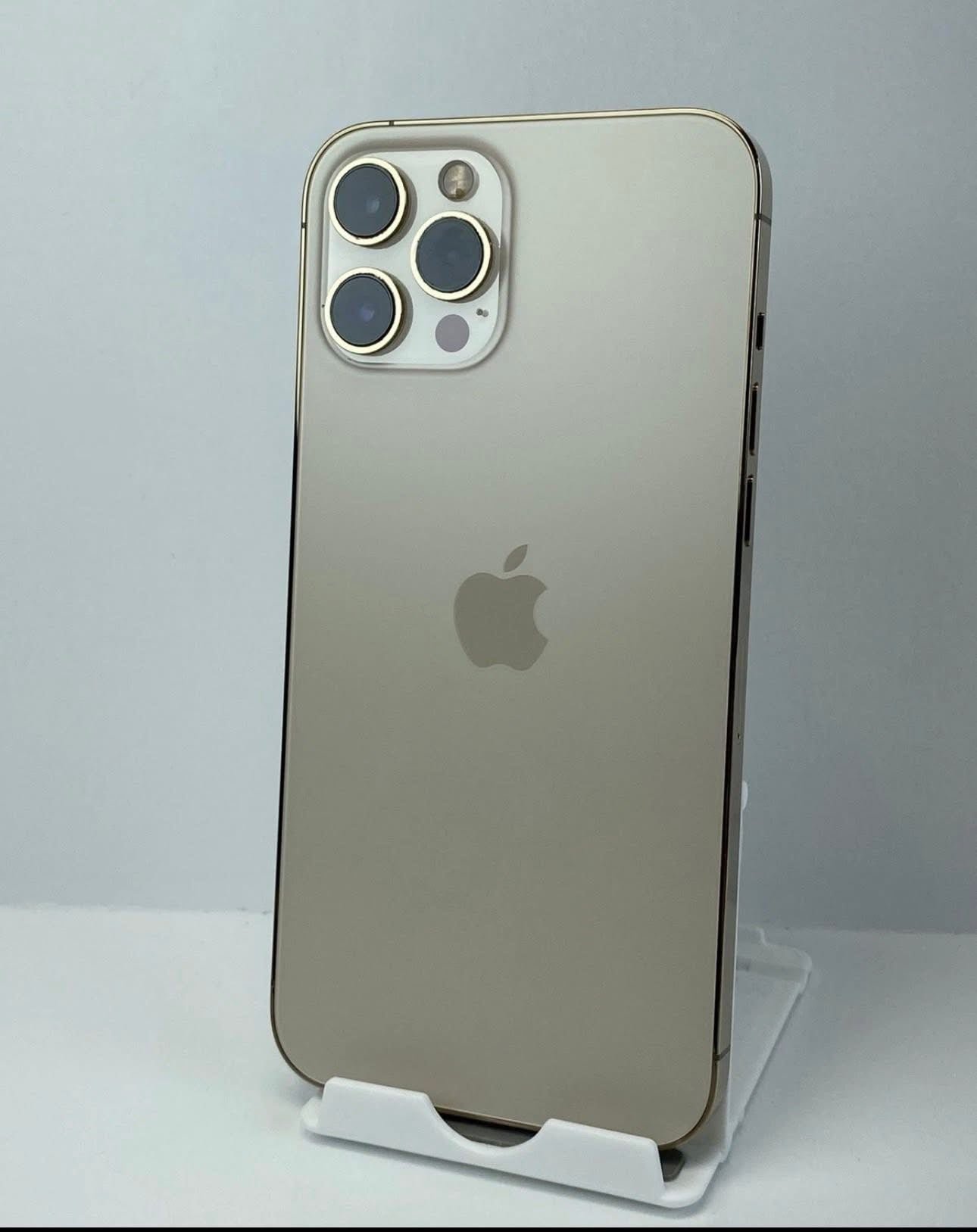 Refurbished- Apple iPhone 12 Pro Max Gold 128GB GSM Unlocked - Image 5