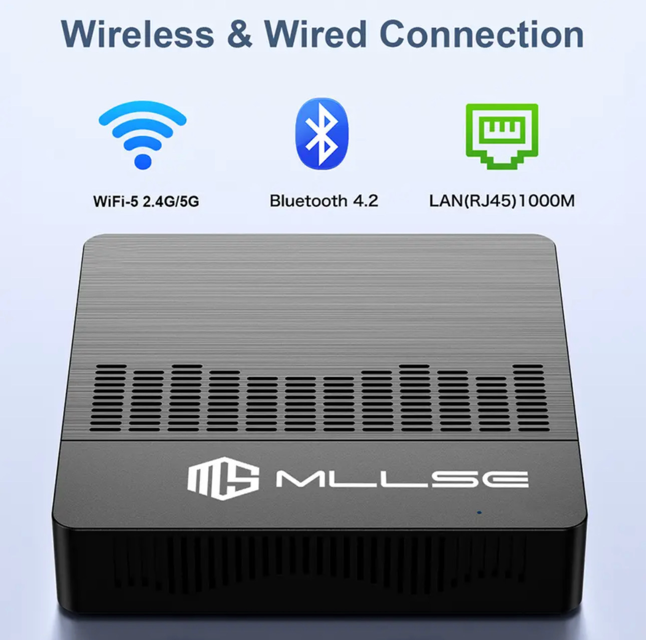 MLLSE Mini PC M2 Air Intel Gemini Lake N4000 Windows 11 6GB RAM 128GB - Image 3