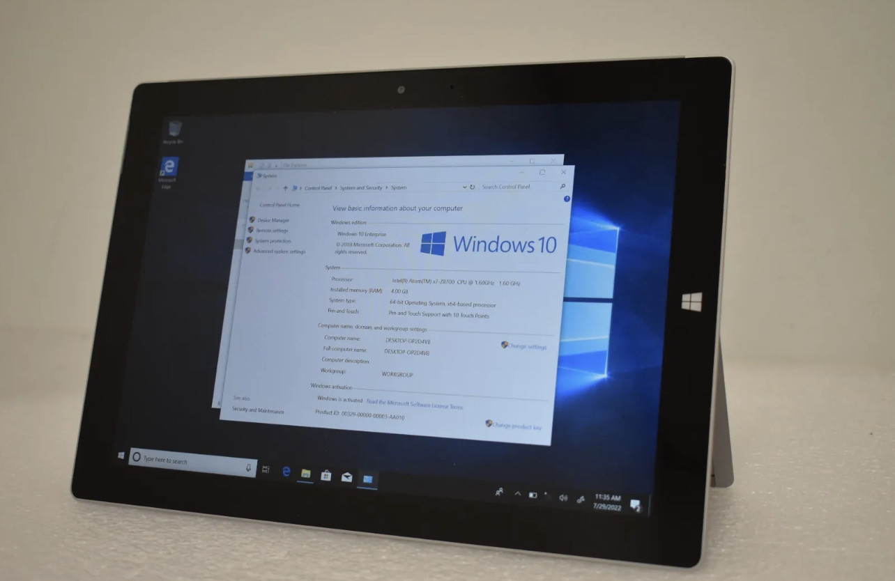 Microsoft Surface 3 10.8 - Intel Atom X7 1.60GHz 4GB DDR3 64GB - Image 4