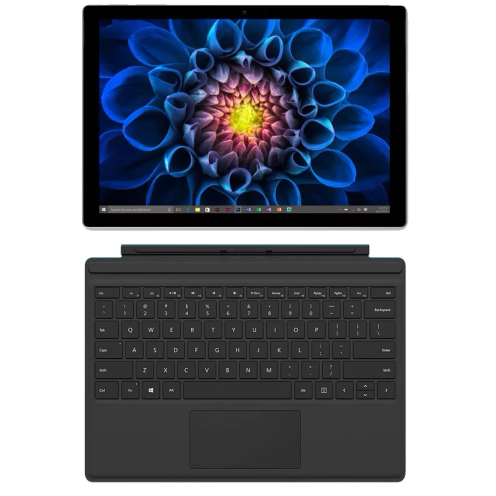 Microsoft Surface Pro 4 Intel Core i5-6300U 2.4GHz 8GB RAM 256GB SSD Windows 10 (Fair conditions) image 0