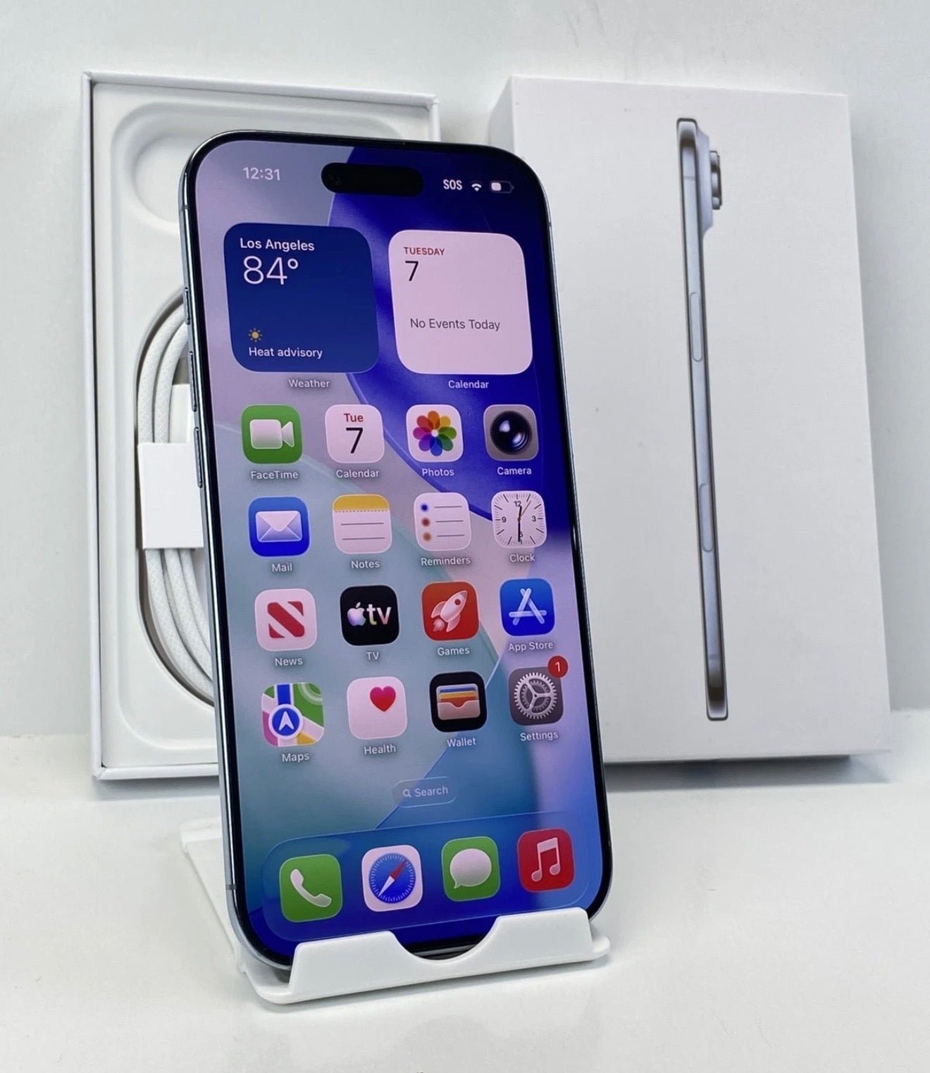 Open-Box Apple iPhone Air A3260 256GB Sky Blue - eSIM Unlocked