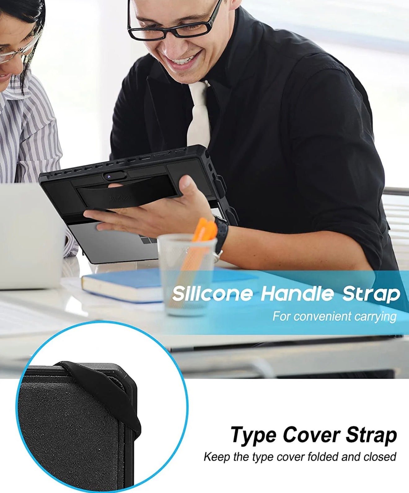 Kensington BlackBelt 2nd Degree Rugged Case for Surface Pro 4 /5/6/7 - Image 4