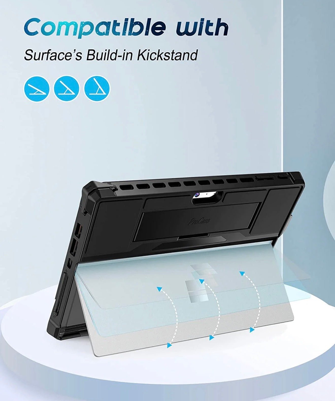 Kensington BlackBelt 2nd Degree Rugged Case for Surface Pro 4 /5/6/7 - Image 7